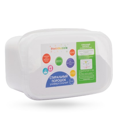 Порошок для стирки белья универсальный, 3кг