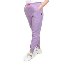 07 LILAC Брюки спортивные женские на флисе (100% хлопок) 7986