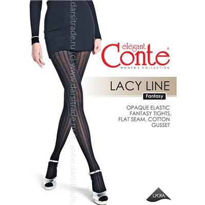 Колготки женские Fantasy Lacy Line Conte Дроп
