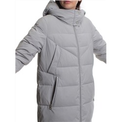 98720 LT. GRAY Пальто зимнее женское (холлофайбер 150 гр.)