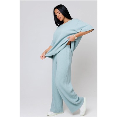 Женский костюм с брюками 2101/1 / Фисташковый