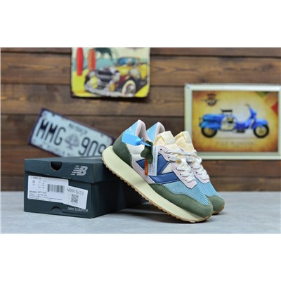 New Balance cl runner TM из натуральной замши и нейлона