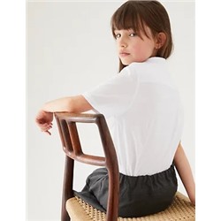2pk Girls' Skinny Fit School Shirts (2-18 Yrs)