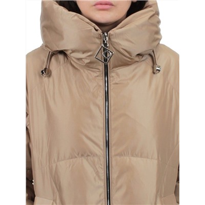 118 BEIGE Пальто зимнее женское (холлофайбер 200 гр.)