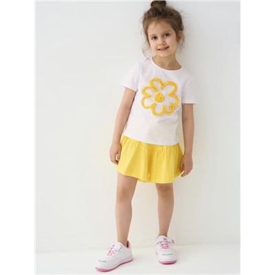 Комплект для девочки: футболка, шорты