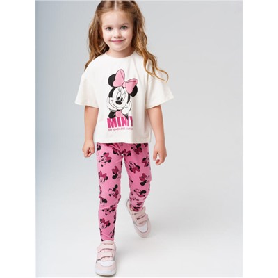 Комплект для девочки: футболка, леггинсы