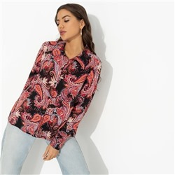 Рубашка нарядная, Цветущее очарование (эффектная)