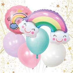 Набор шаров 8 шт "Rainbow"