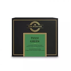 Зеленый чай с Тулси (17 пак), Tulsi Green Tea, произв. Tea Heaven