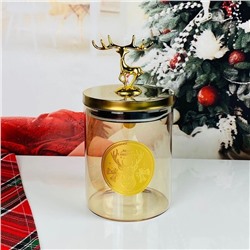 588-728 Банка для сыпучих продуктов 800мл. в под.уп.(х24)Стекло