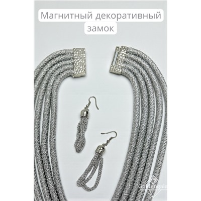 Набор бижутерии колье трансформер и серьги П5/008