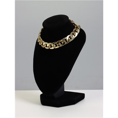 Бюст для украшений QF, 10×9×15 см, h=15 см, чёрный