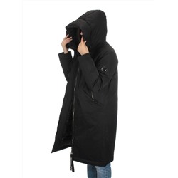 2316 BLACK Пальто зимнее женское (200 гр. холлофайбера)