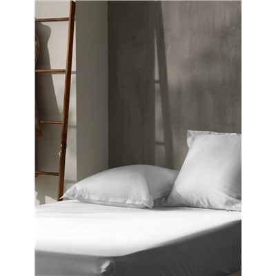 Простыня на резинке SL Home Tencel 180*200+30 см , цв. белый
