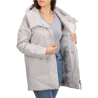 2348 BEIGE Куртка демисезонная женская (тинсулейт)