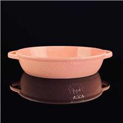 118-087 Овальное блюдо для запекания 33см в под.уп.(х8)Фарфор