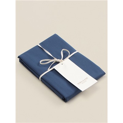 Наволочка 300ТС SL Home Percale 50×70+3 см, синий, 100% хлопок