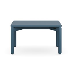 Столик кофейный Saga, 50х70 см, сине-зеленый