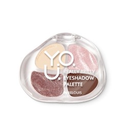 RELOUIS Y.O.U. Палетка теней для век Really Brilly тон:01 Rose Quartz