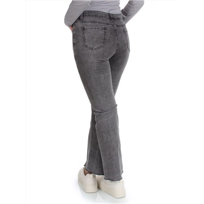 2352 DARK GRAY Джинсы женские AMG JEANS (95% хлопок, 5% эластан)