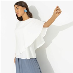 Блуза свободного асимметричного кроя, Лёгкая драма