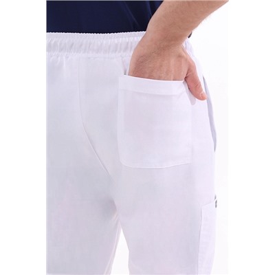 Брюки медицинские мужские 1-50-05-0 / Silva 0 Crystal white