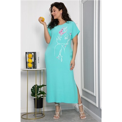 Платье Загадка (мята) П13705-8М