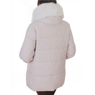 M-M02 MILK Куртка зимняя женская (200 гр. холлофайбер)