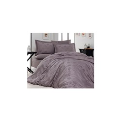 Сатиновое Постельное Белье Евро 2 сп. JACQUARD SATEN First Choice