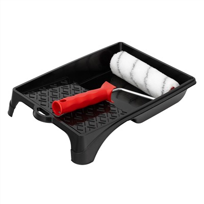 Набор, валик «Грейтекс» 180 мм, ворс 12 мм, D 36 мм, полиакрил, кювета 260 х 320 мм Matrix