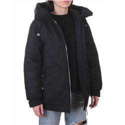 A05 BLACK Куртка стеганая зимняя женская (150 гр. холлофайбер)