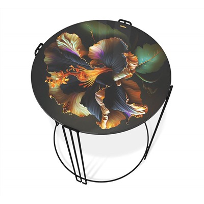 Столик журнальный SHT-CT53
                        ночной цветок / черный муар