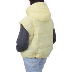 24001 YELLOW Жилет утепленный женский (100 гр. холоффайбер)