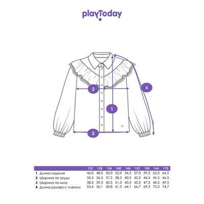 Блузка для девочки