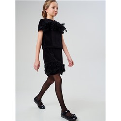 Комплект для девочки: джемпер, юбка