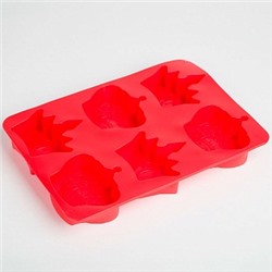 Форма Webber BE-4280S 6шт Принцесса 25,5*17,5*3см  (72)