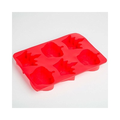 Форма Webber BE-4280S 6шт Принцесса 25,5*17,5*3см  (72)