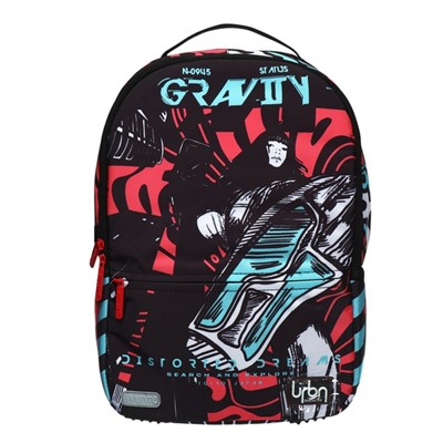 Рюкзак молодежный 39×30×17, эргономичная спинка, deVENTE Label 19L, + usb Gravity, 7032438