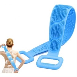 00000793 Двухсторонняя силиконовая массажная мочалка для душа