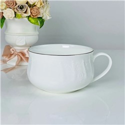 226-209 Бульонница 550мл  MARIA GOLD  в под.уп.(х36)Фарфор