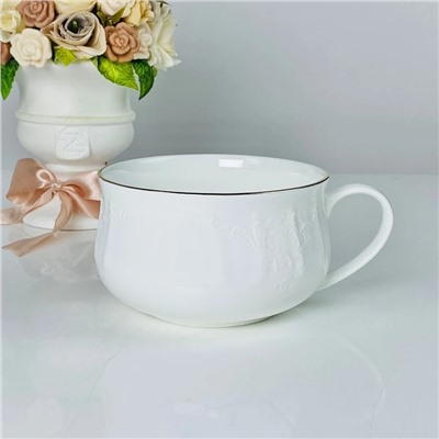 226-209 Бульонница 550мл  MARIA GOLD  в под.уп.(х36)Фарфор