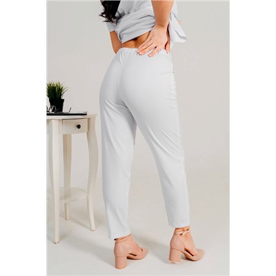 Брюки медицинские женские 1-17-21-0 / Kiara 0 Blanc de blanc