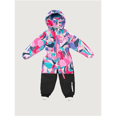 Комбинезон утеплённый для девочки NIKASTYLE 8м1025 Ягода черный