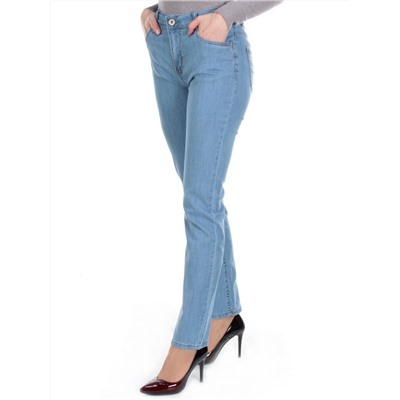 D971 BLUE Джинсы женские DENIM (75% хлопок, 22% полиэстер 3% спандекс)