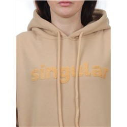 2622 BEIGE Толстовка женская (85% хлопок, 10% полиэстер, 5% спандекс)