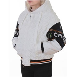 705 WHITE Куртка демисезонная женская (100 гр. синтепон)