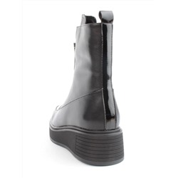 04-M3-5315 BLACK Ботинки зимние женские (натуральная кожа, натуральный мех)