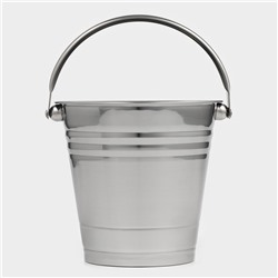 Ведро для льда «Классик», 17×16×15 см, нержавеющая сталь