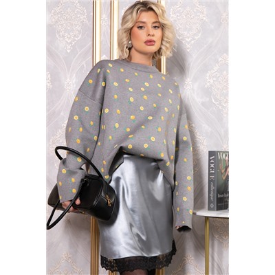 Юбка Игривое настроение (серебро) Ю14799-7М