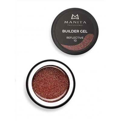 Manita Professional Гель моделирующий для ногтей светоотражающий / Builder Gel Reflective №10, 15 мл
